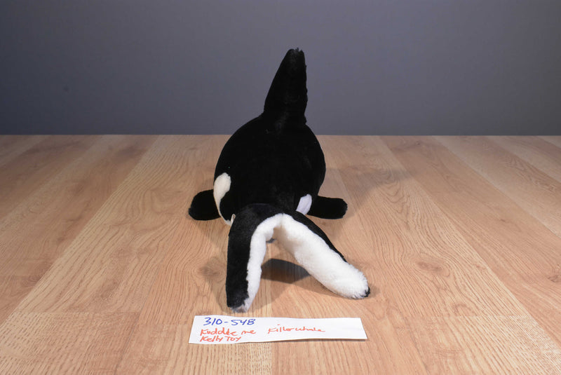 Kellytoy Kuddle Me Killer Whale Orca Plush