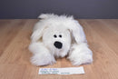 Novelty Toys Adopt-A-Dog White Dog 2010 Beanbag Plush