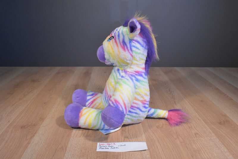 Build-A-Bear Rainbow Zebra 2014 Plush