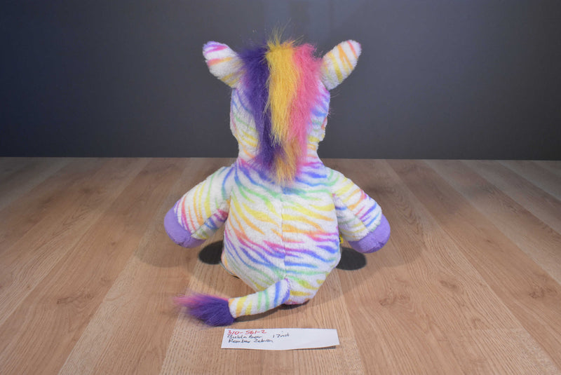 Build-A-Bear Rainbow Zebra 2014 Plush