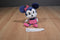 Hallmark Disney Blue Minnie Mouse Beanbag Plush in a Pink Polka-dot Dress