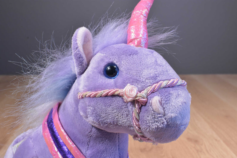 Commonwealth Books Are Fun Lucy Magic Unicorn 2004 Plush