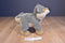 Aurora Grey Wolf Beanbag Plush