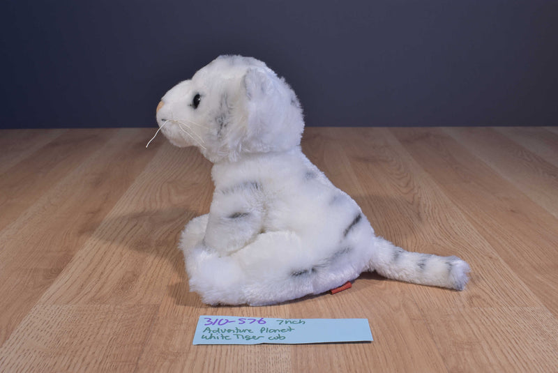 Adventure Planet White Tiger Cub Beanbag Plush