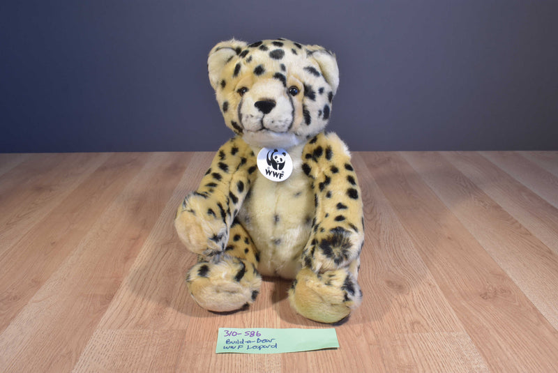 Build-A-Bear WWF Cheetah 2007 Beanbag Plush
