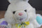 Tb Trading Hoppy Hopster White Easter Bunny Plush