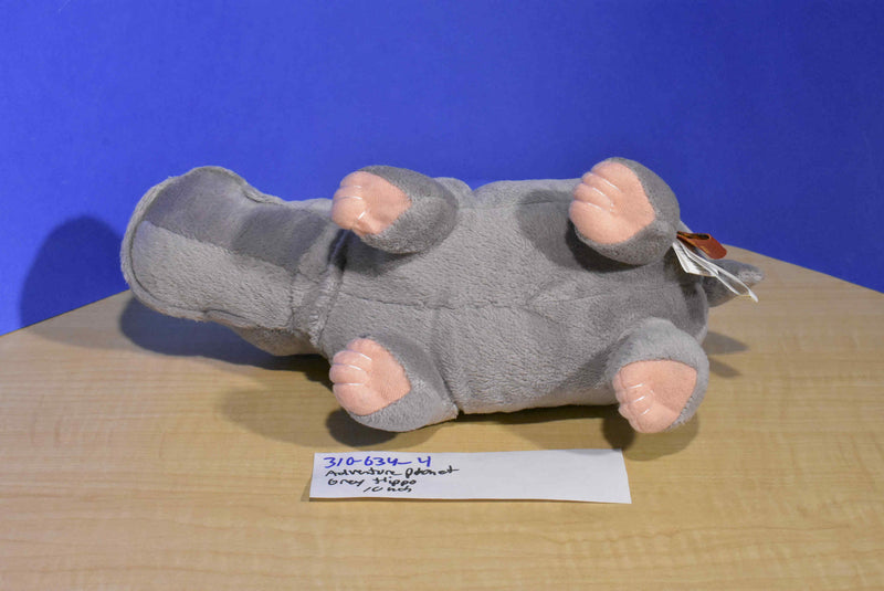 Adventure Planet Grey Hippo Plush