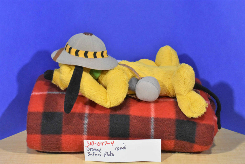 Disney World Animal Kingdom Safari Pluto Beanbag Plush