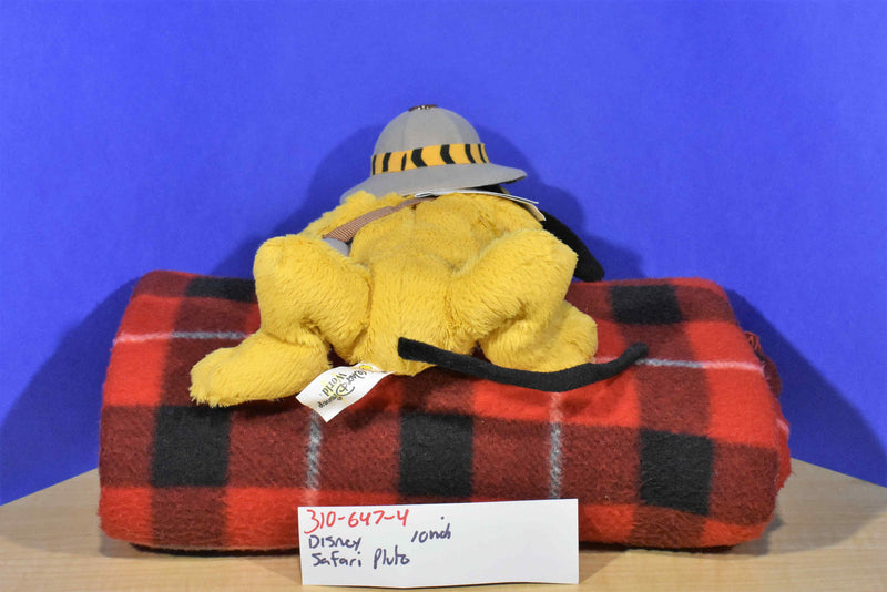 Disney World Animal Kingdom Safari Pluto Beanbag Plush