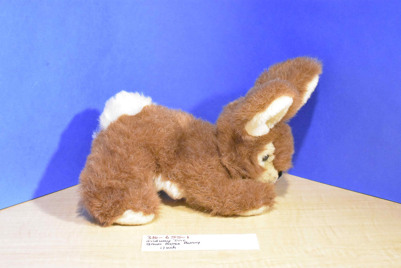 Midway Brown Bunny Beanbag Plush
