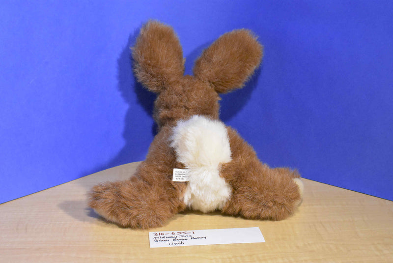 Midway Brown Bunny Beanbag Plush