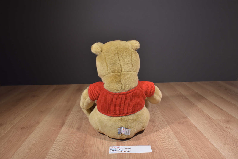 Gund Classic Pooh Teddy Bear Knit Shirt Plush