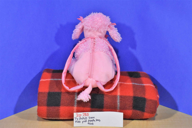 Ty Pinkys Fab Pink Poodle Plush 2004 Bag Purse