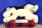 Stuffed Animal House Black and White Husky Plush
