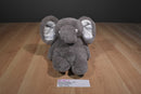Animal Adventure Grey Elephant 2017 Rattle Beanbag Plush