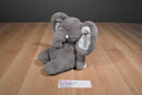 Animal Adventure Grey Elephant 2017 Rattle Beanbag Plush