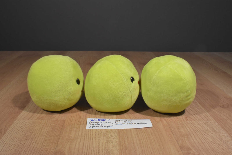 Disney Store Toy Story Peas in a Pod Plush