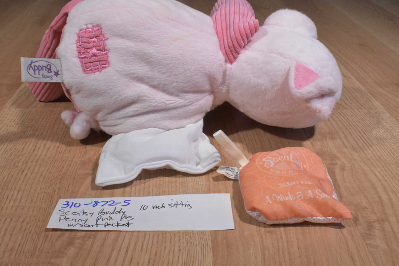 Scentsy Buddy Penny Pig Beanbag Plush With Scent Packet