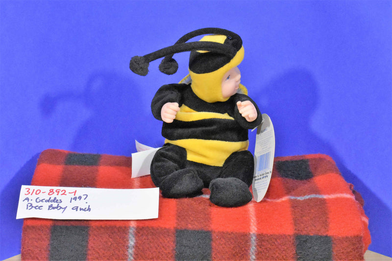 Anne Geddes Bee Baby 1997 Beanbag Plush