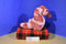Wild Republic Pink Sea Horse 2012 Beanbag Plush