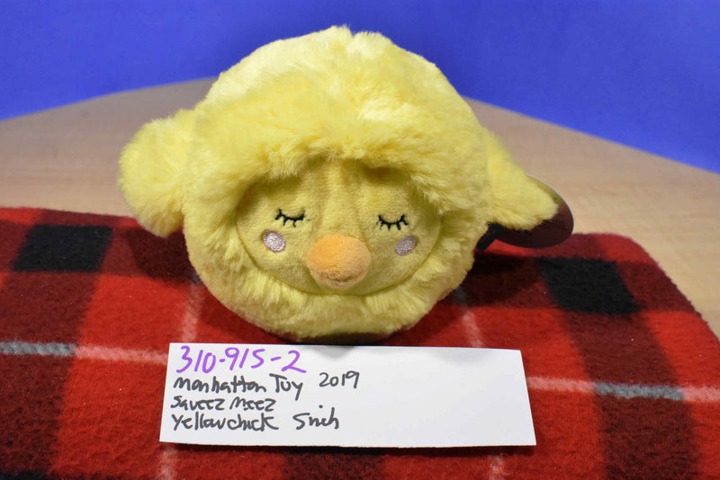 Manhattan Toy Squeezmeez Squishable Yellow Chick 2019 Plush