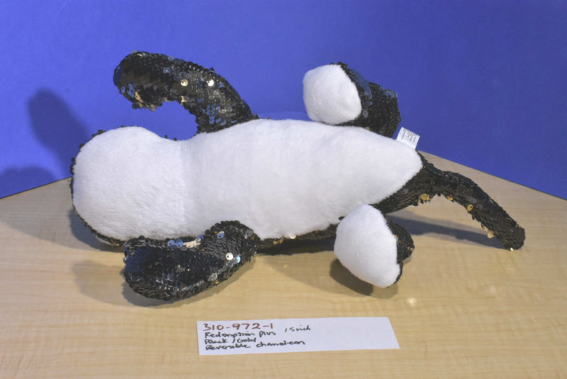Redemption Plus Black Gold Reversible Sequin Chameleon 2018 Plush
