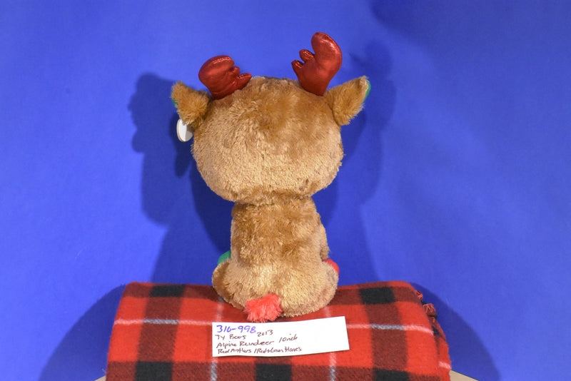 Ty Beanie Boos Alpine Reindeer 2013 Beanbag Plush