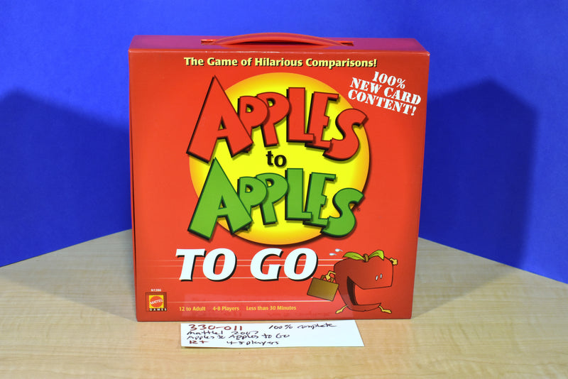 Mattel Out Of The Box 2017 Apples to Apples To Go Card Game