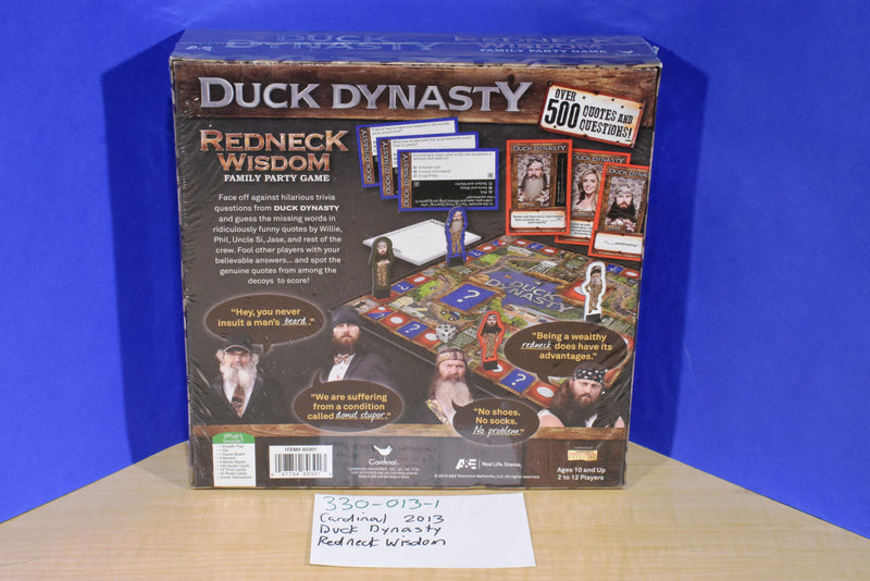 Cardinal Duck Dynasty Redneck Wisdom 2013 Party Game
