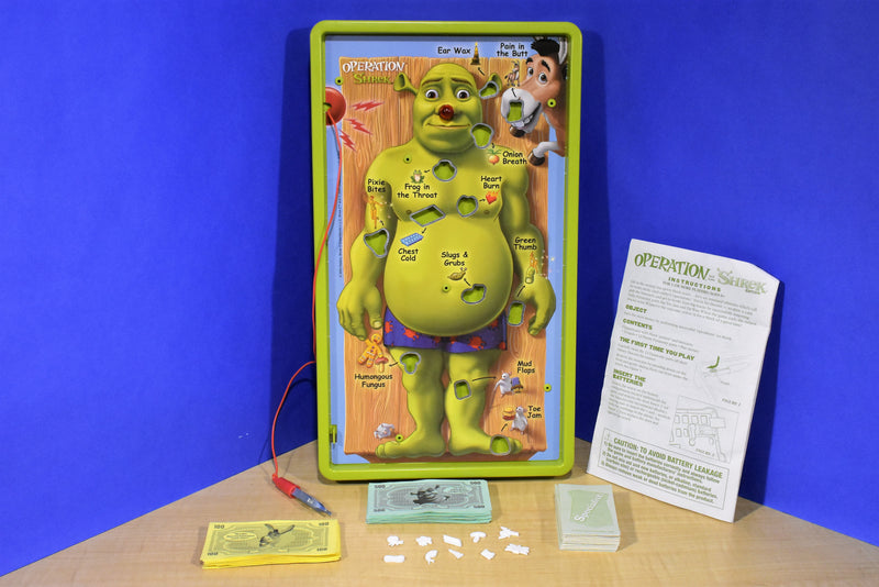 Hasbro Milton Bradley 2004 Operation Shrek Edition