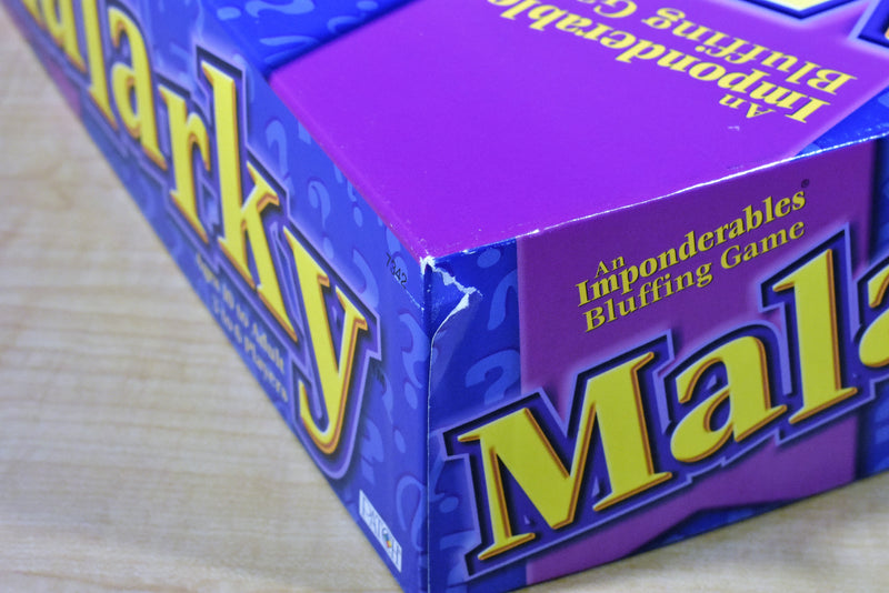 Patch 1998 Malarky An Imponderables Bluffing Game