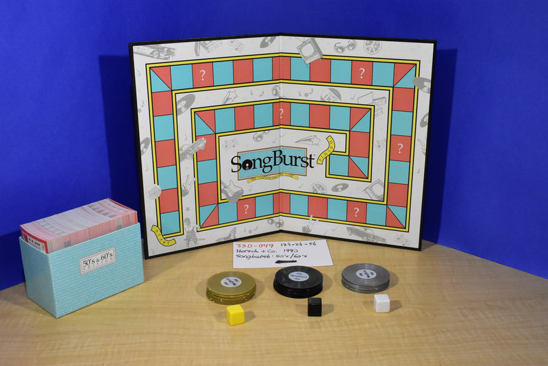 Hersch & Co. 1990 SongBurst 50's and 60's Edition Board Game