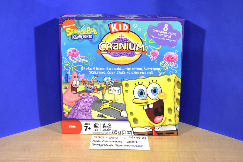 Hasbro Kid Cranium Spongebob 2009 Board Game
