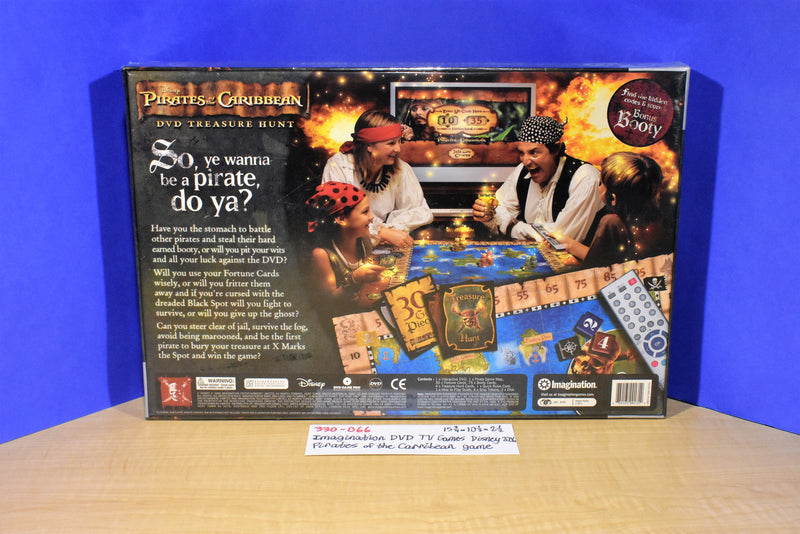 Imagination Pirates of the Caribbean Treasure Hunt 2006 DVD Board Game