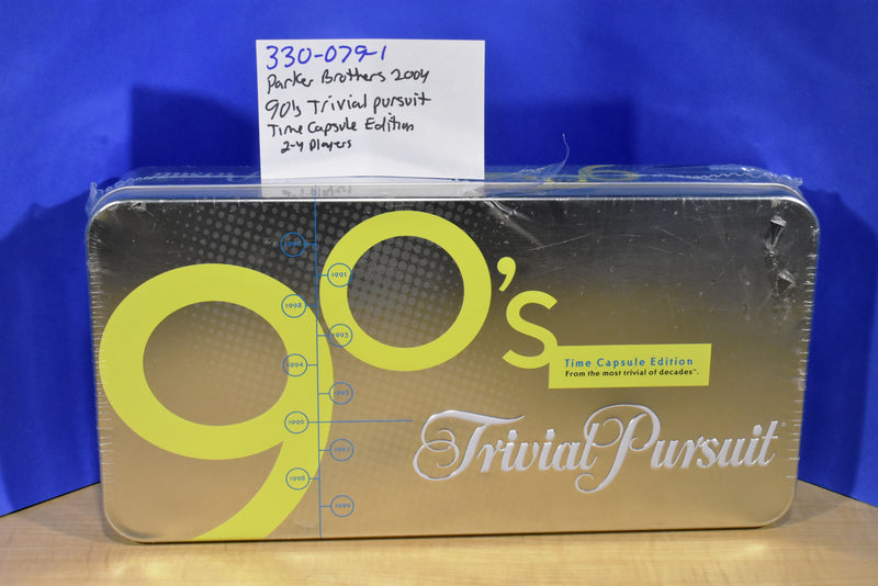 Hasbro Parker Brothers 2004 90's Trivial Pursuit Time Capsule Edition Game