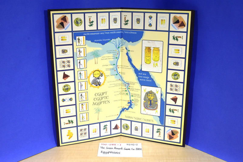 The Green Board Game Egyptians 2001 Board Game