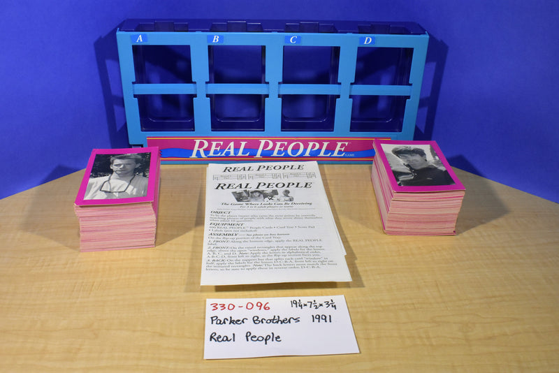 Tonka Parker Brothers 1991 Real People Board Game