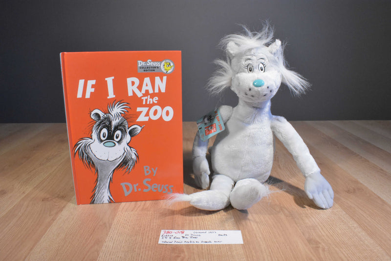 Kohl's Cares Dr. Seuss If I Ran The Zoo 2007 Plush and Book