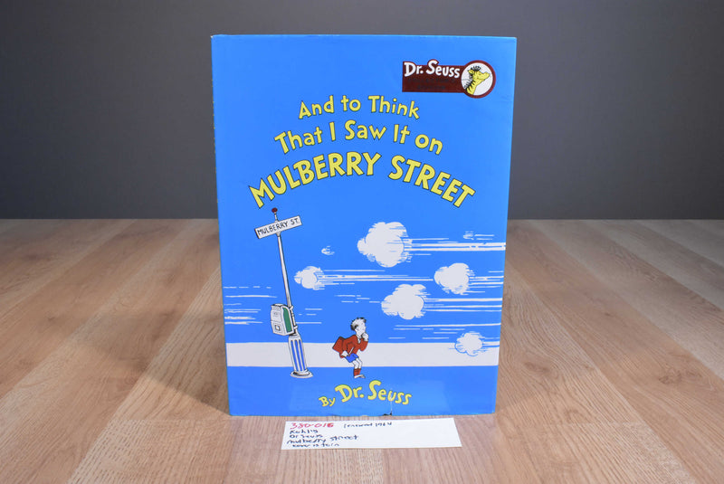 Kohl's Cares Dr. Seuss And To Think That I Saw It On Mulberry Street 2016 Plush and Book