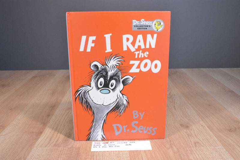 Kohl's Cares Dr. Seuss If I Ran The Zoo 2007 Plush and Book