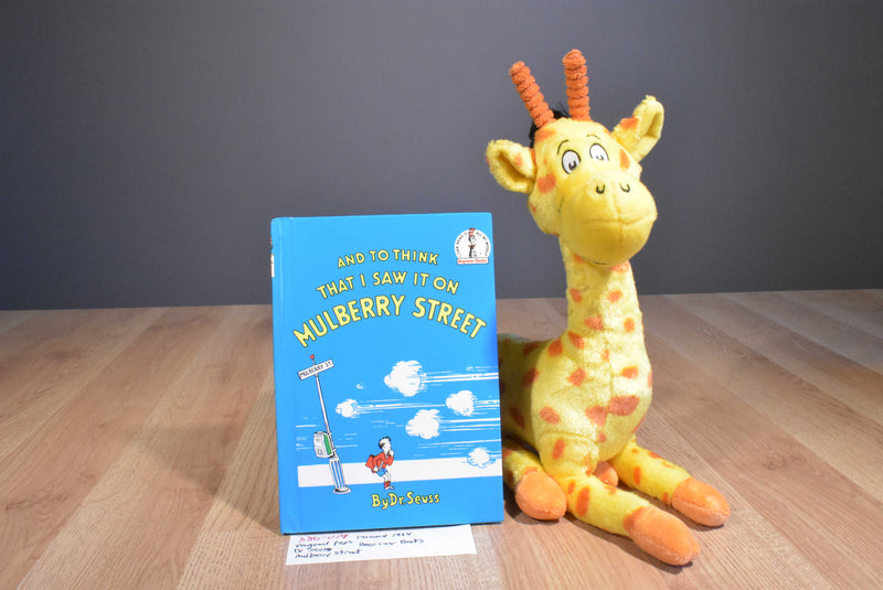 Kohl's Cares Dr. Seuss And To Think That I Saw It On Mulberry Street 2016 Plush and Beginner Book