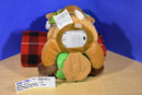 Avon Musical Reindeer Chirping Red Cardinals Deck the Halls Plush