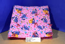 Hand Made Pooh Eeyore Pink Baby Blanket Quilt With Yarn Ties