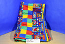 Cranston Fabrics Teddy Bear Baseball Blanket Quilt Comforter 53 x 43
