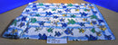 Blue Green Yellow Fish 20 x 29 Pillowcases Set of Two