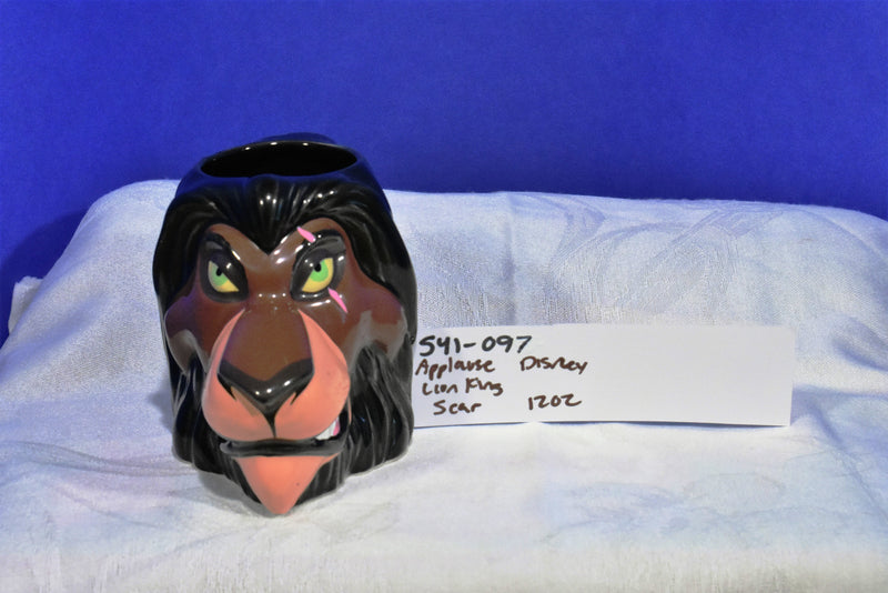 Applause Disney Lion King Scar 12 oz. Ceramic Mug Cup