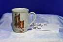 Gibson Greetings Otagiri 10 oz. Ceramic Mare and Foal Horse Mug Cup