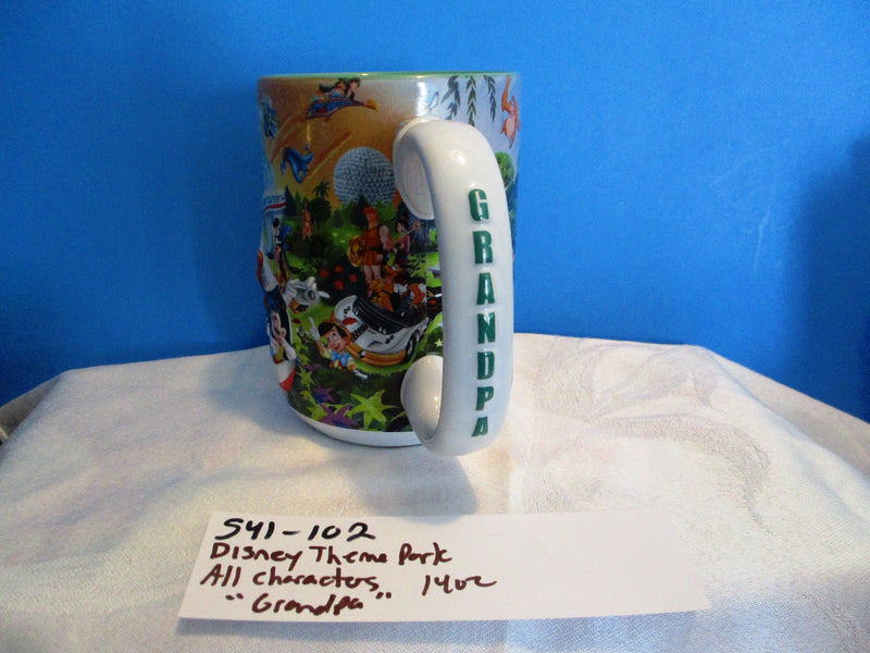 Disney World Theme Park Grandpa 14 oz. Ceramic Mug Cup