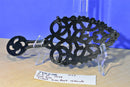 JZH Alphabet Series 1948 Y Spade Shaped Cast Iron Rest Trivet