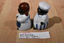 Black Americana African American Man/Woman Salt and Pepper Shakers